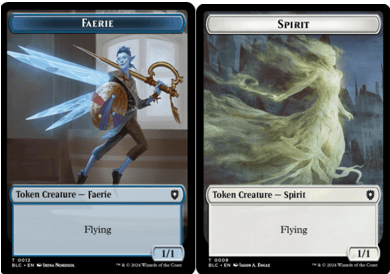 Faerie (0012) // Spirit (0009) Double-Sided Token